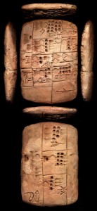uruk3_gerste_p005312_v Kassenbon aus Uruk